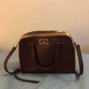 Kate Spade maroon bag, used
